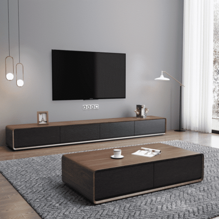 Partition Wall TV Unit