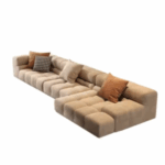 comfortable l shape 2026 crafted with royal aura by Elmalek Furniture Cairo