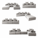 comfortable l shapes in cairo designed for modern royalty by Elmalek Furniture