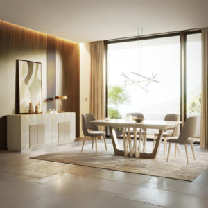 cozy dining room in egypt luxury made timeless by Elmalek Furniture Cairo