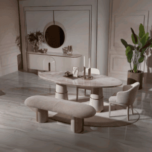 cozy dining room exclusive Cairo elegance by Elmalek Furniture Egypt