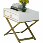 bedrooms nightstand in egypt royal modern design crafted by Elmalek Furniture Egypt