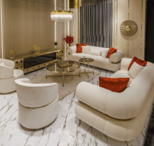 living room in cairo modern comfort and royal style – Elmalek Furniture Cairo