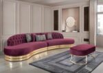 cozy living room in egypt exclusive royal décor by Elmalek Furniture Cairo