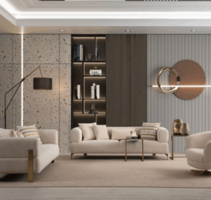 contemporary living room in cairo crafted with modern heritage – Elmalek Furniture Egypt