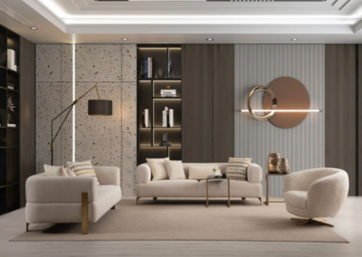 contemporary living room in cairo crafted with modern heritage – Elmalek Furniture Egypt