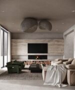 contemporary l shape elevating interiors with Elmalek Furniture design