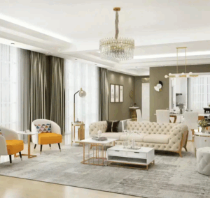 luxury living room cairo exclusive contemporary royalty by Elmalek Furniture Cairo