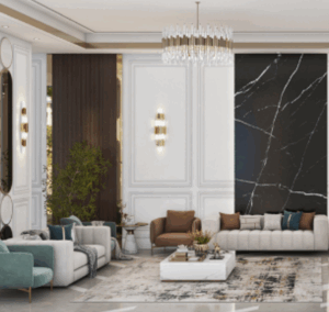 cozy living room cairo exclusive luxury inspiration from Elmalek Furniture Cairo