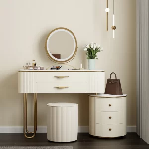 dresser bedroom 2025 egypt royal modern design crafted by Elmalek Furniture Egypt