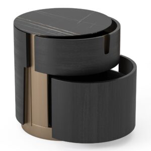 nightstands cairo crafted with sculptural precision – Elmalek Furniture Cairo