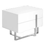 luxury furniture store nightstand in egypt modern royal aura from Elmalek Furniture Cairo