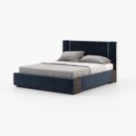elegant bed in egypt crafted to showcase architectural mastery – Elmalek Furniture Egypt