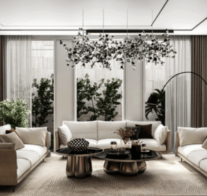 comfortable living room 2025 where art becomes furniture – Elmalek Furniture Cairo