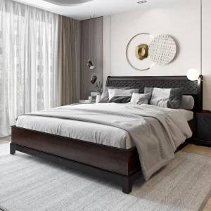 comfortable bed cairo exclusive royal craftsmanship by Elmalek Furniture Egypt