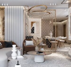 luxury living room in cairo crafted with royal precision by Elmalek Furniture