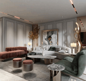 comfortable living rooms cairo exclusive furniture harmony by Elmalek Furniture Egypt