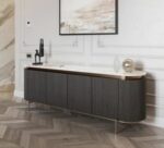 moden buffet in egypt crafted with royal craftsmanship by Elmalek Furniture Cairo