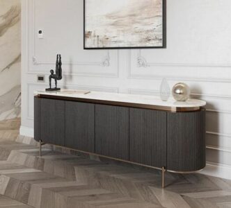 moden buffet in egypt crafted with royal craftsmanship by Elmalek Furniture Cairo