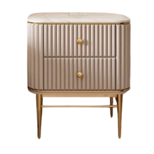 nightstand 2025 crafted with architectural grace by Elmalek Furniture Egypt