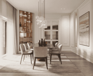 dining room 2026 in cairo luxury statement by Elmalek Furniture