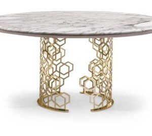 stylish dining table 2025 art and architecture in design by Elmalek Furniture Egypt