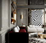 stylish antreh 2026 modern aesthetic crafted by Elmalek Furniture Cairo