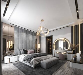 stylish bedroom refined royal aesthetic by Elmalek Furniture Cairo