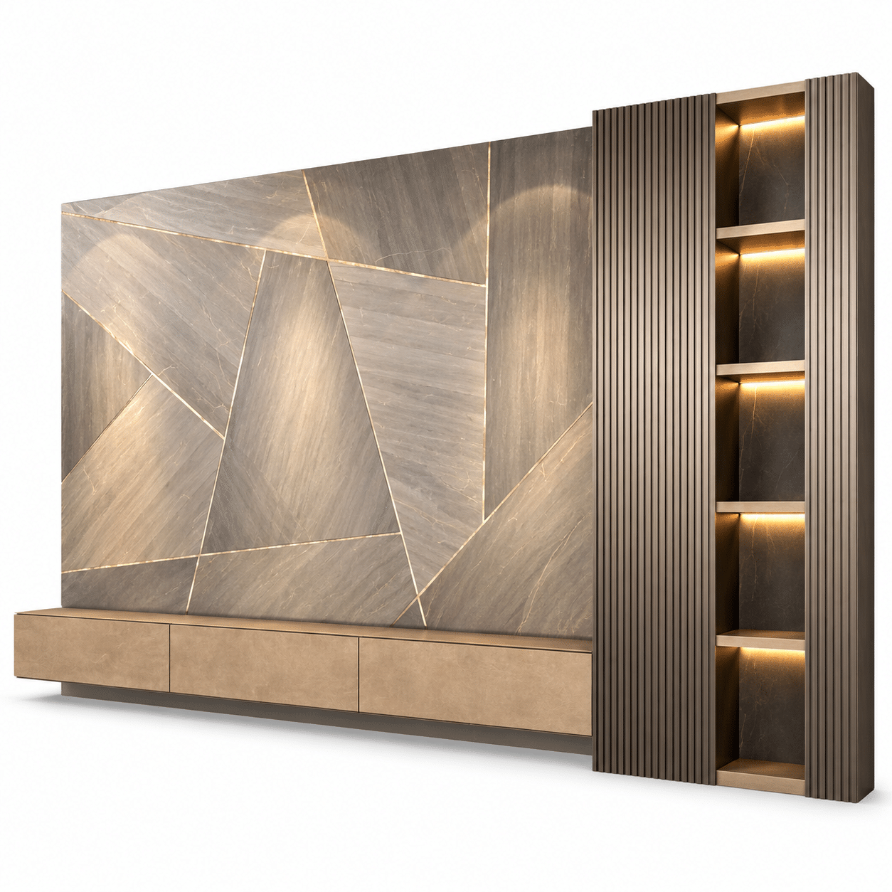 Sage TV Unit Set