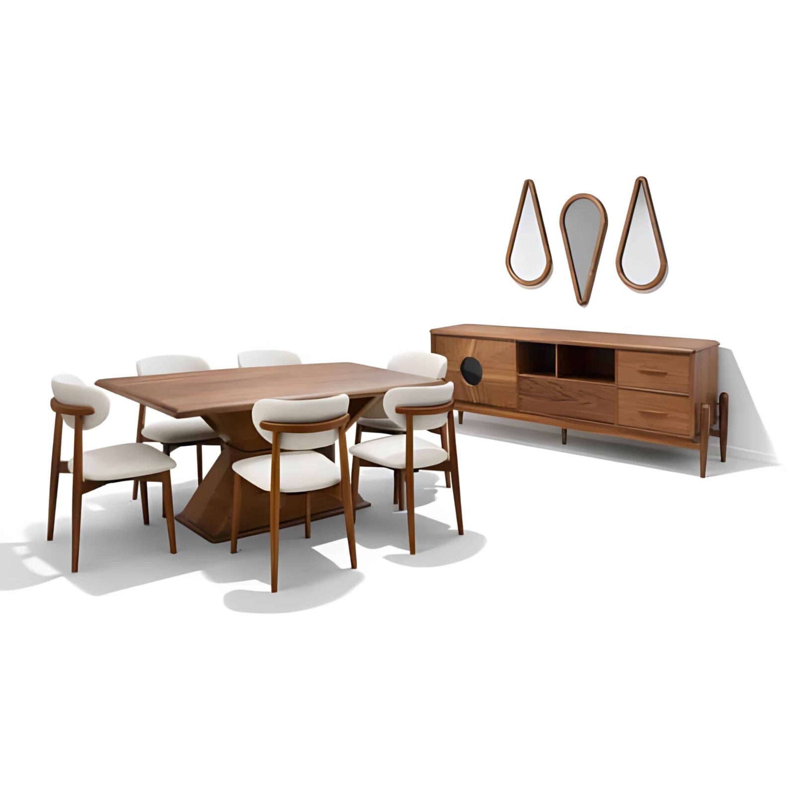 Oryx Dining Room Set main view for elegant dining spaces