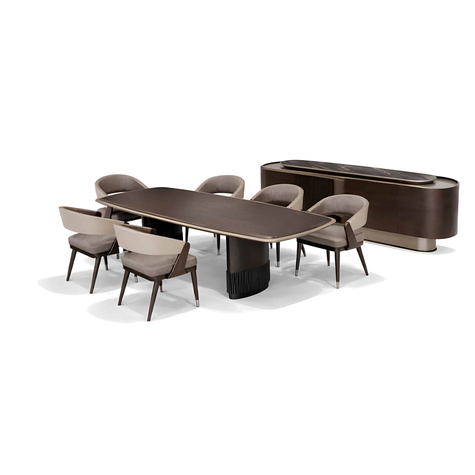 Kaliro Dining Room Set main view for elegant dining spaces