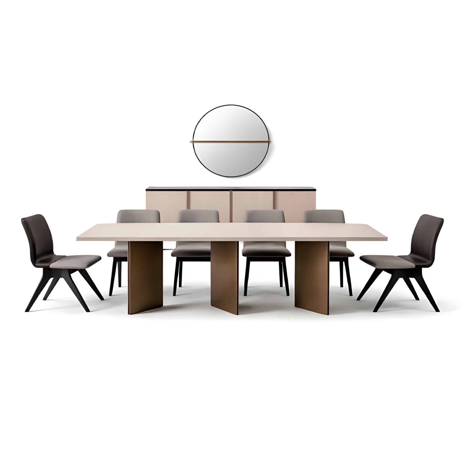 Pavon Dining Room Set main view for elegant dining spaces