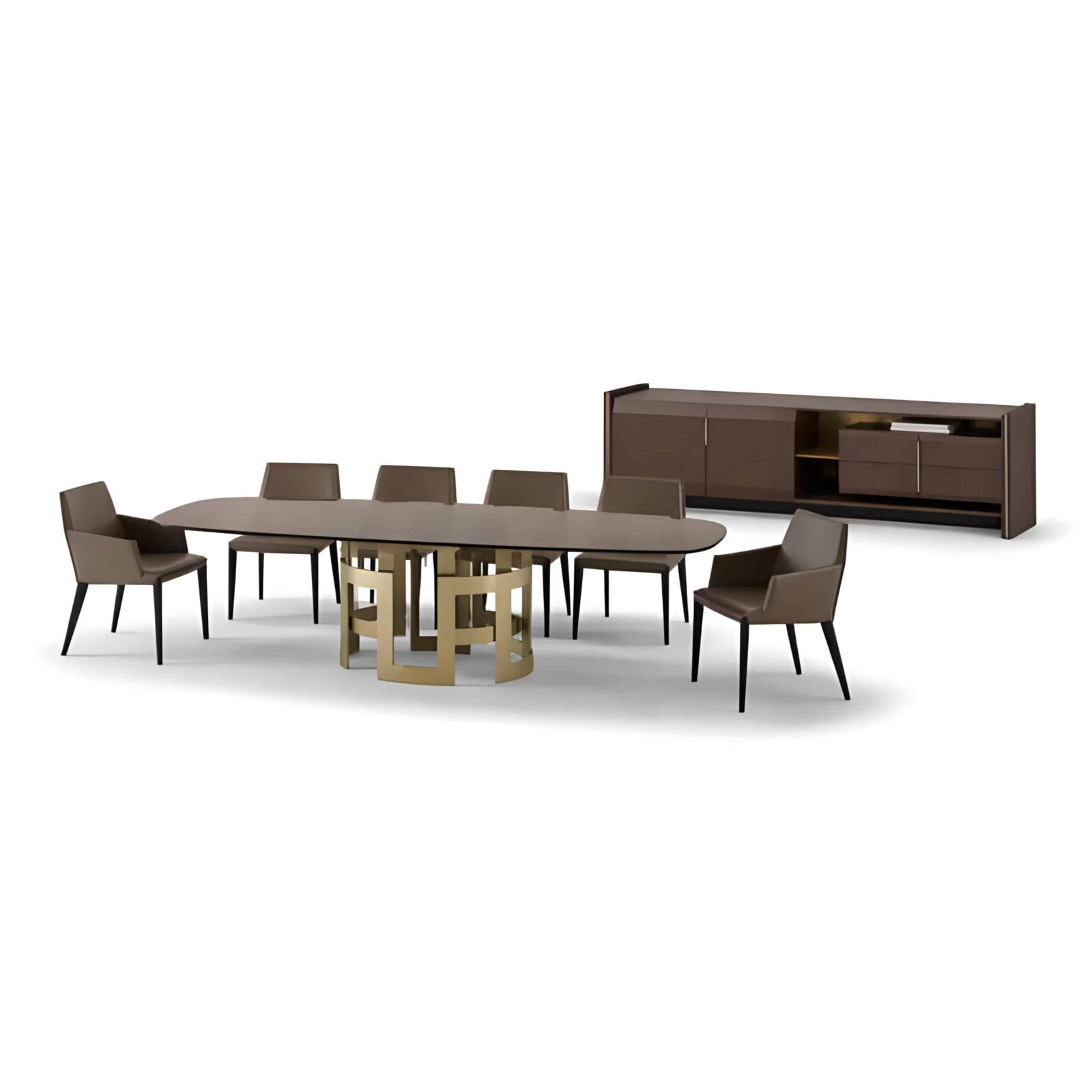 Nivon Dining Room Set main view for elegant dining spaces