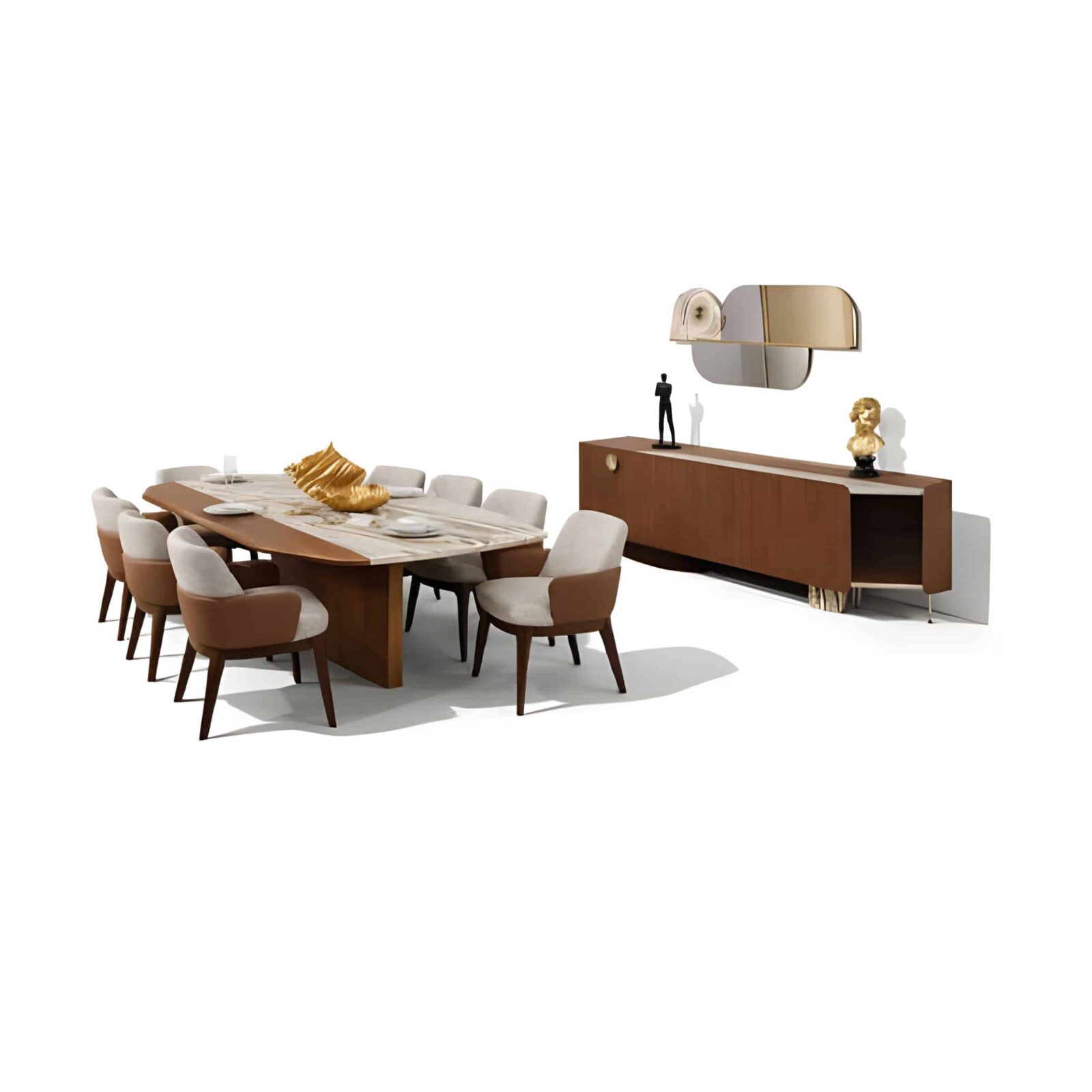 Zynel Dining Room Set main view for elegant dining spaces