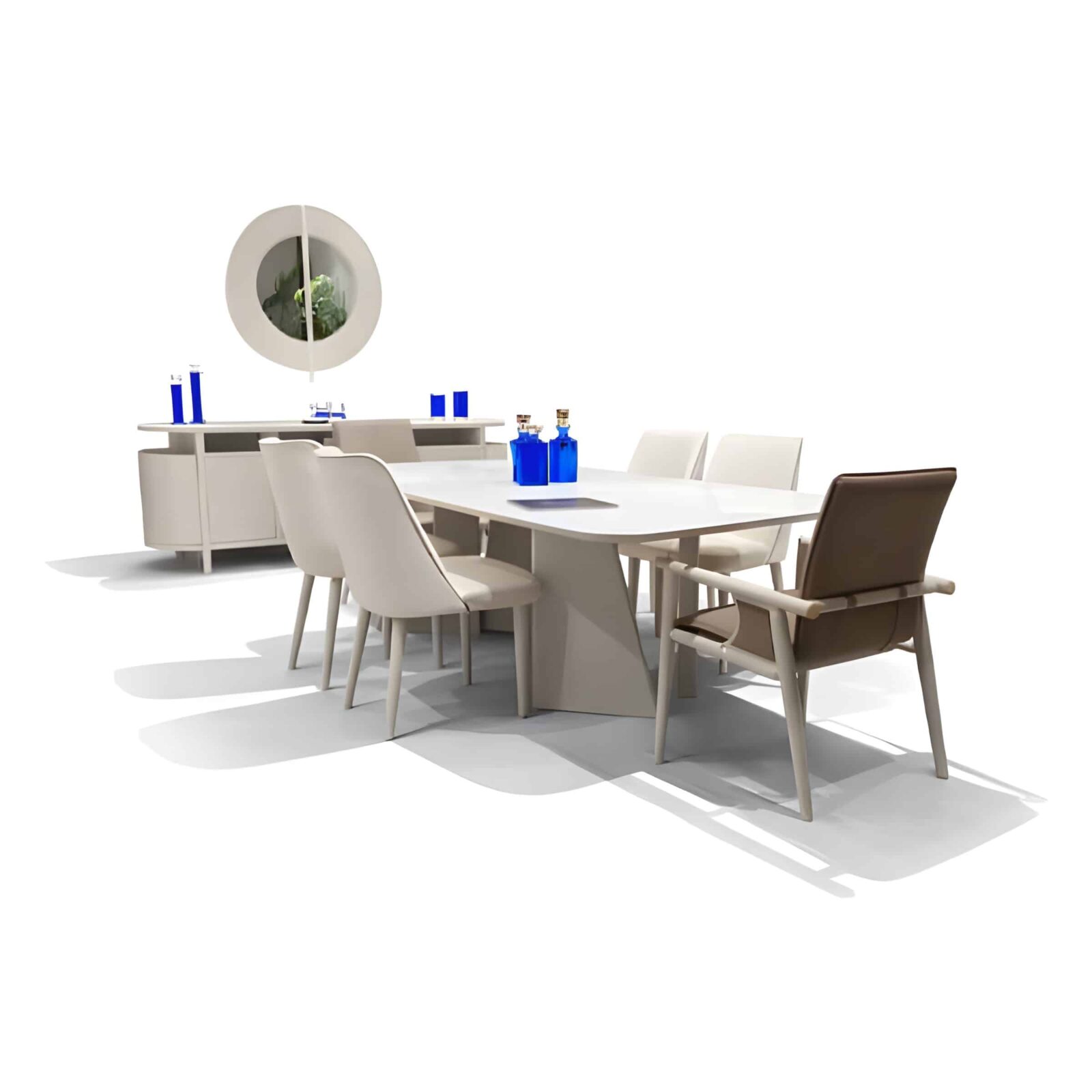 Bexia Dining Room Set main view for elegant dining spaces