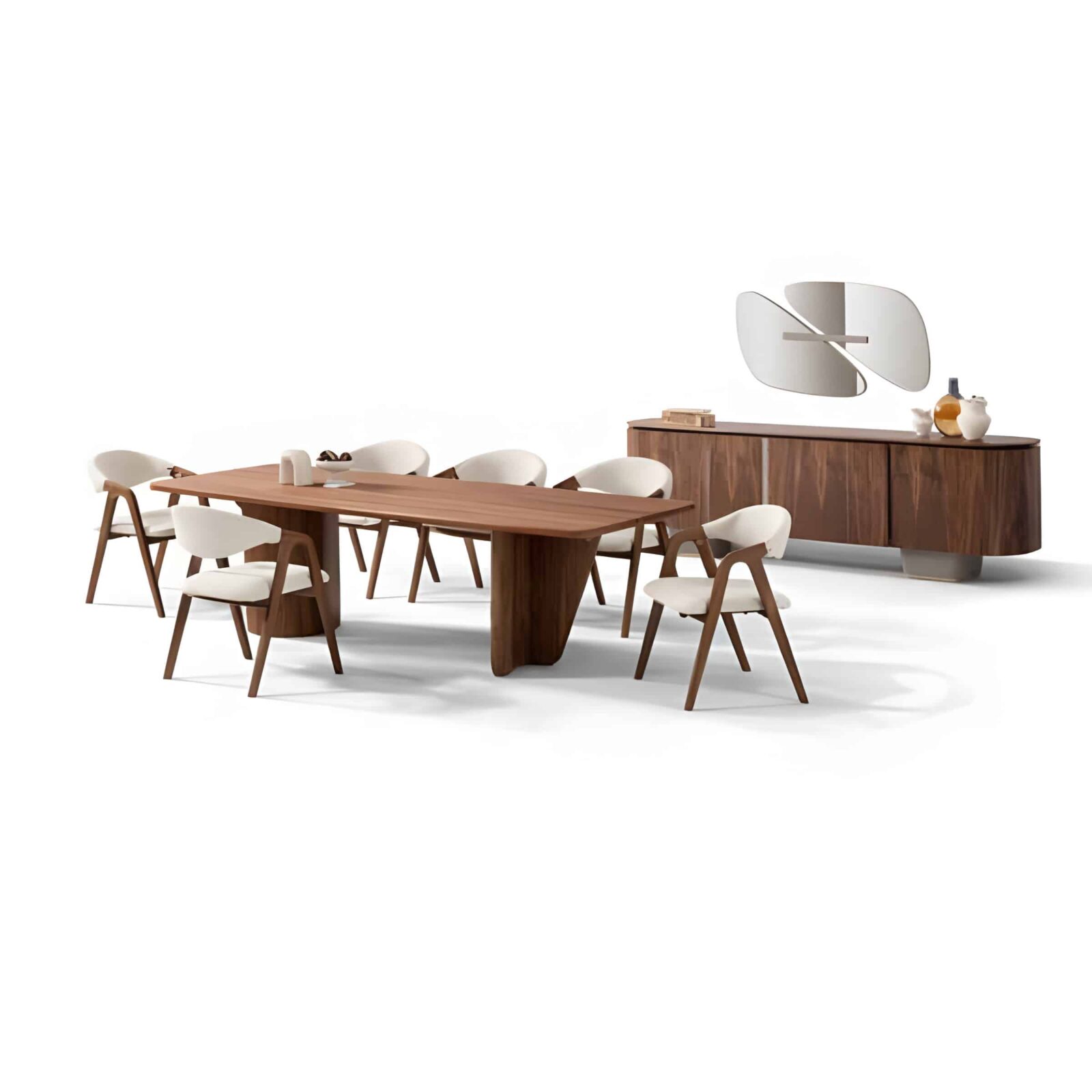 Caliro Dining Room Set main view for elegant dining spaces