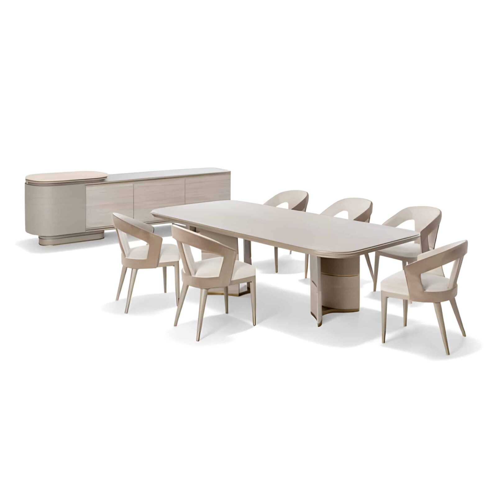 Davon Dining Room Set main view for elegant dining spaces