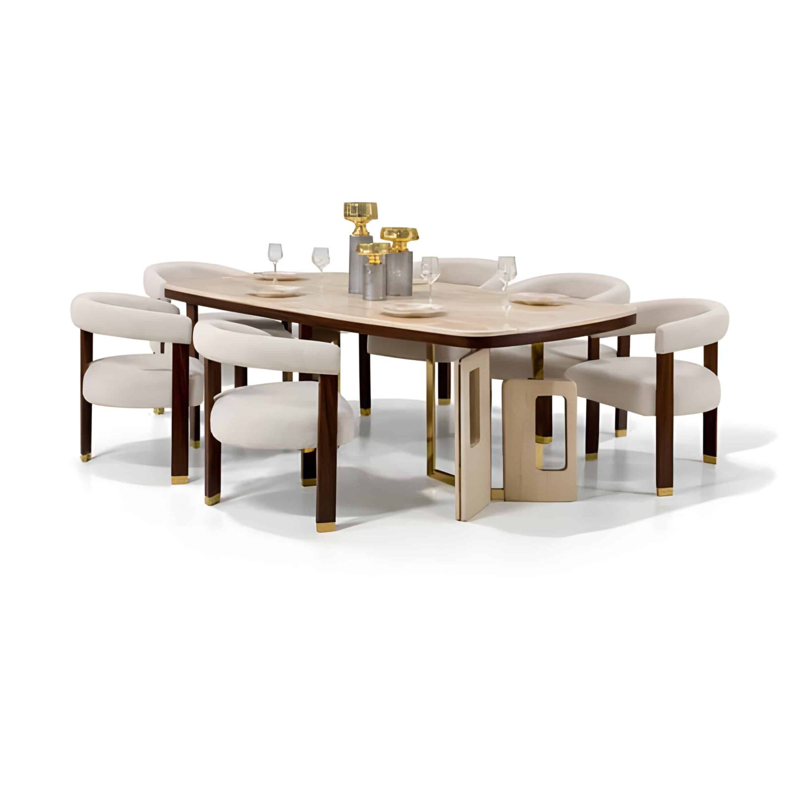 Dining Room Set showcase view for elegant dining spaces Side