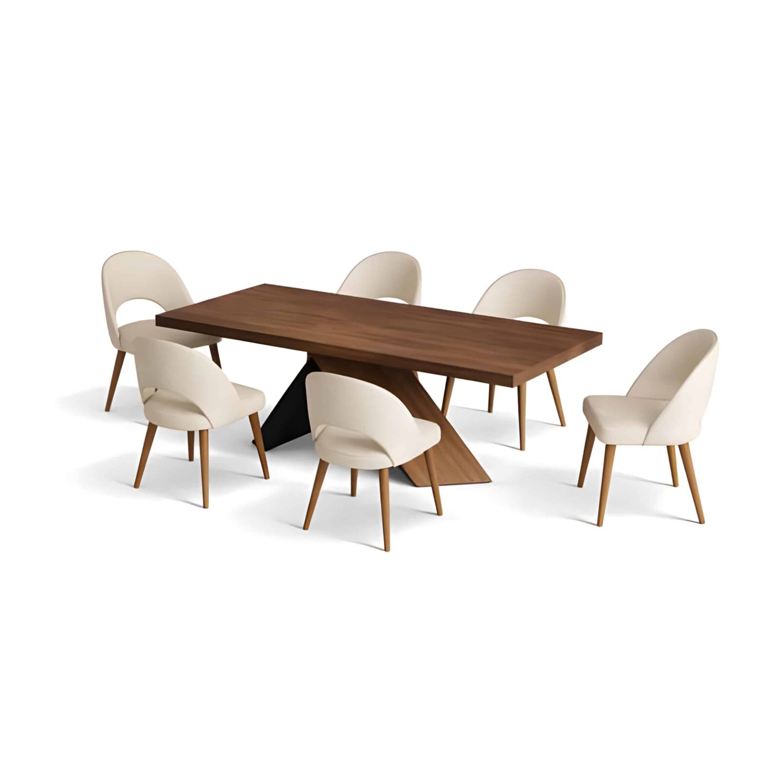 Dining Room Set feature view for elegant dining spaces Front