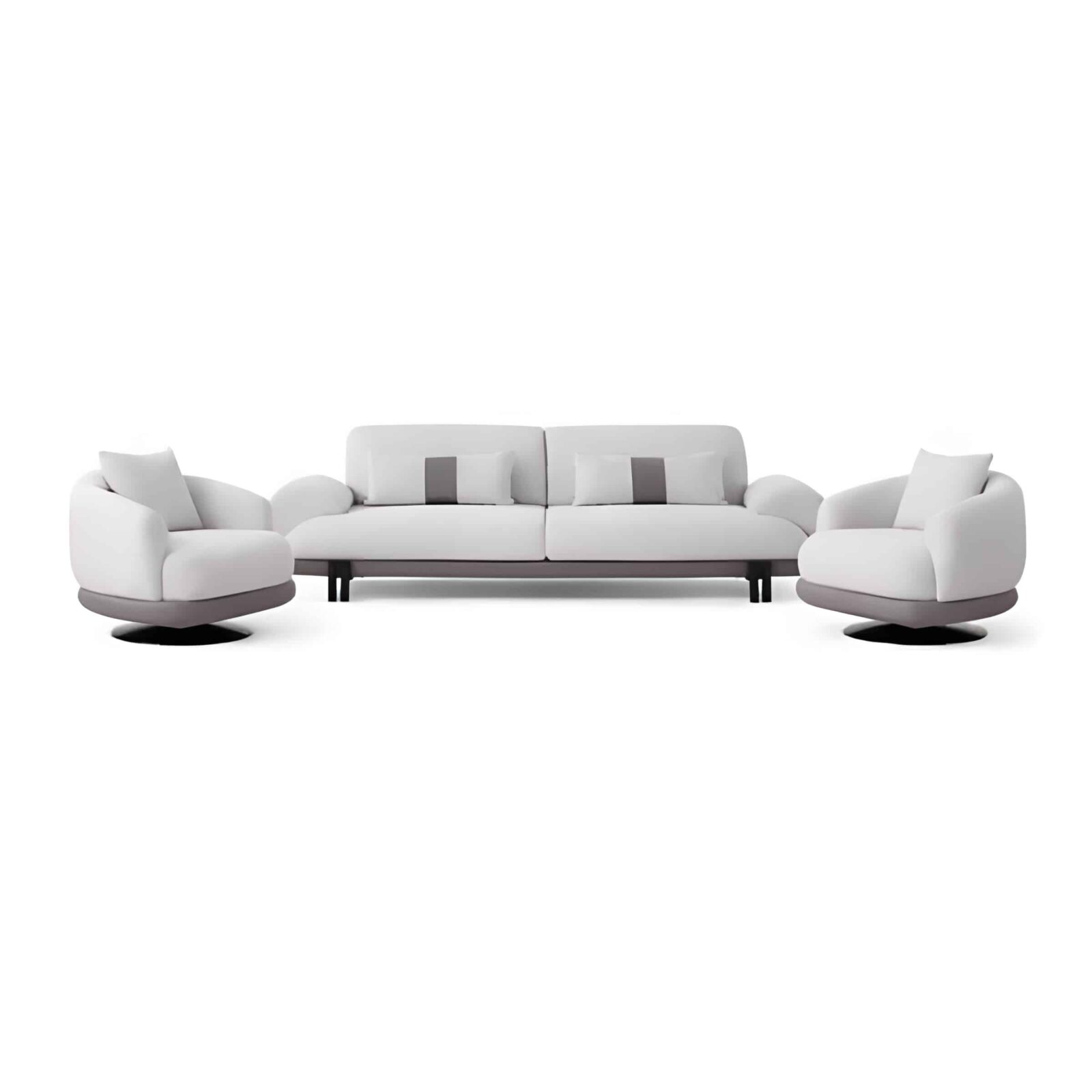 Sila Living Room Set corner view for comfortable seating layouts