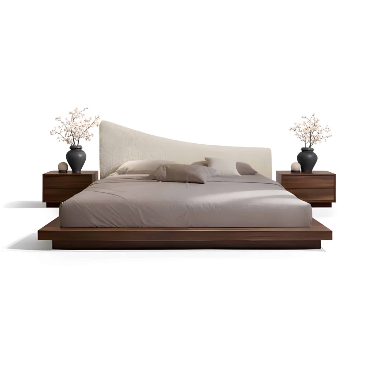 Miro Bed and Nightstand Set