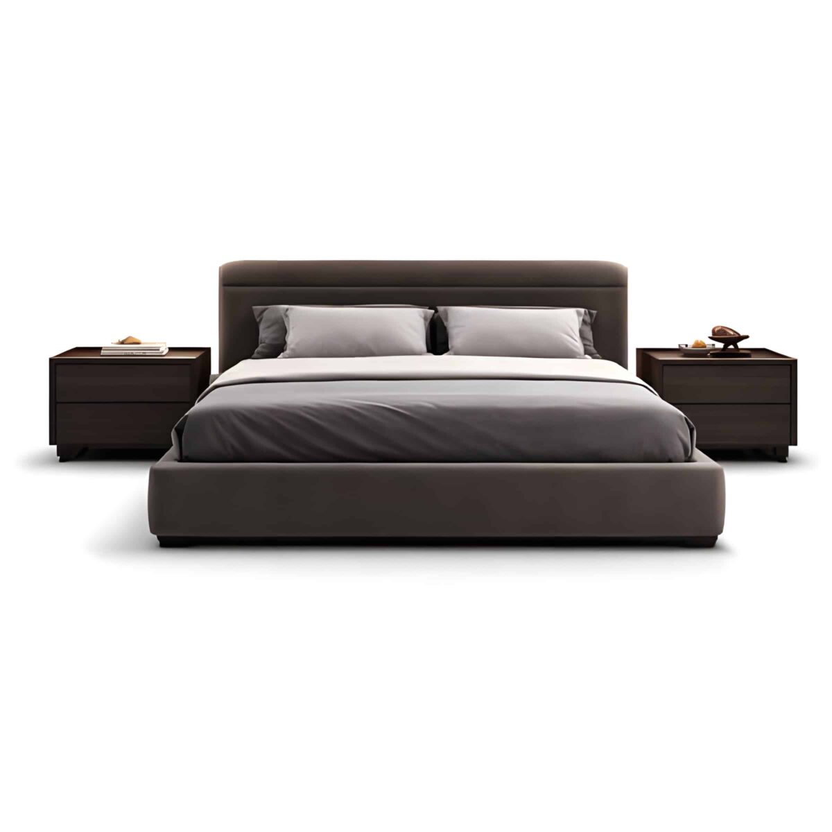Duro Bed and Nightstand Set