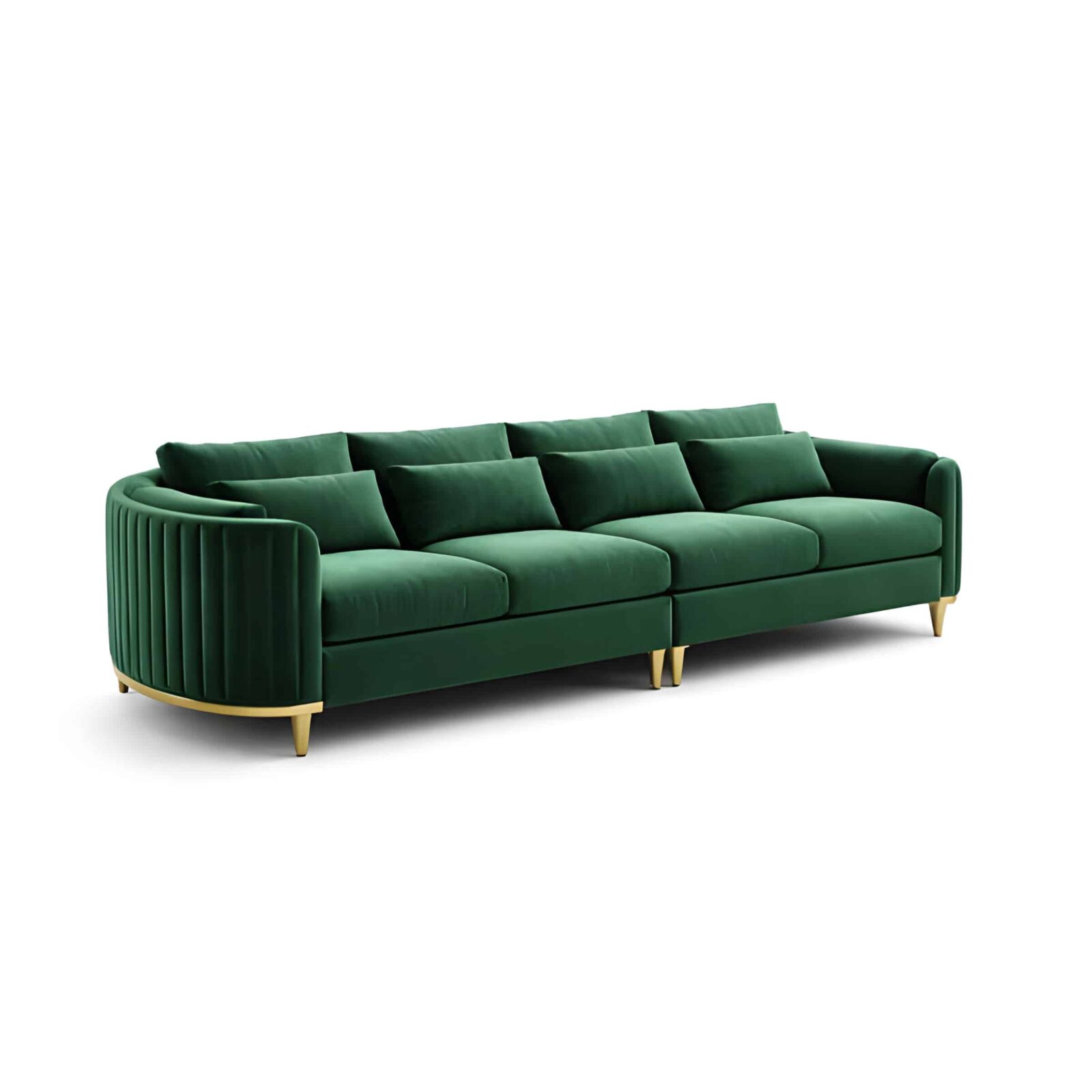 Dexo Living Sofa front view for modern living room sofa furniture