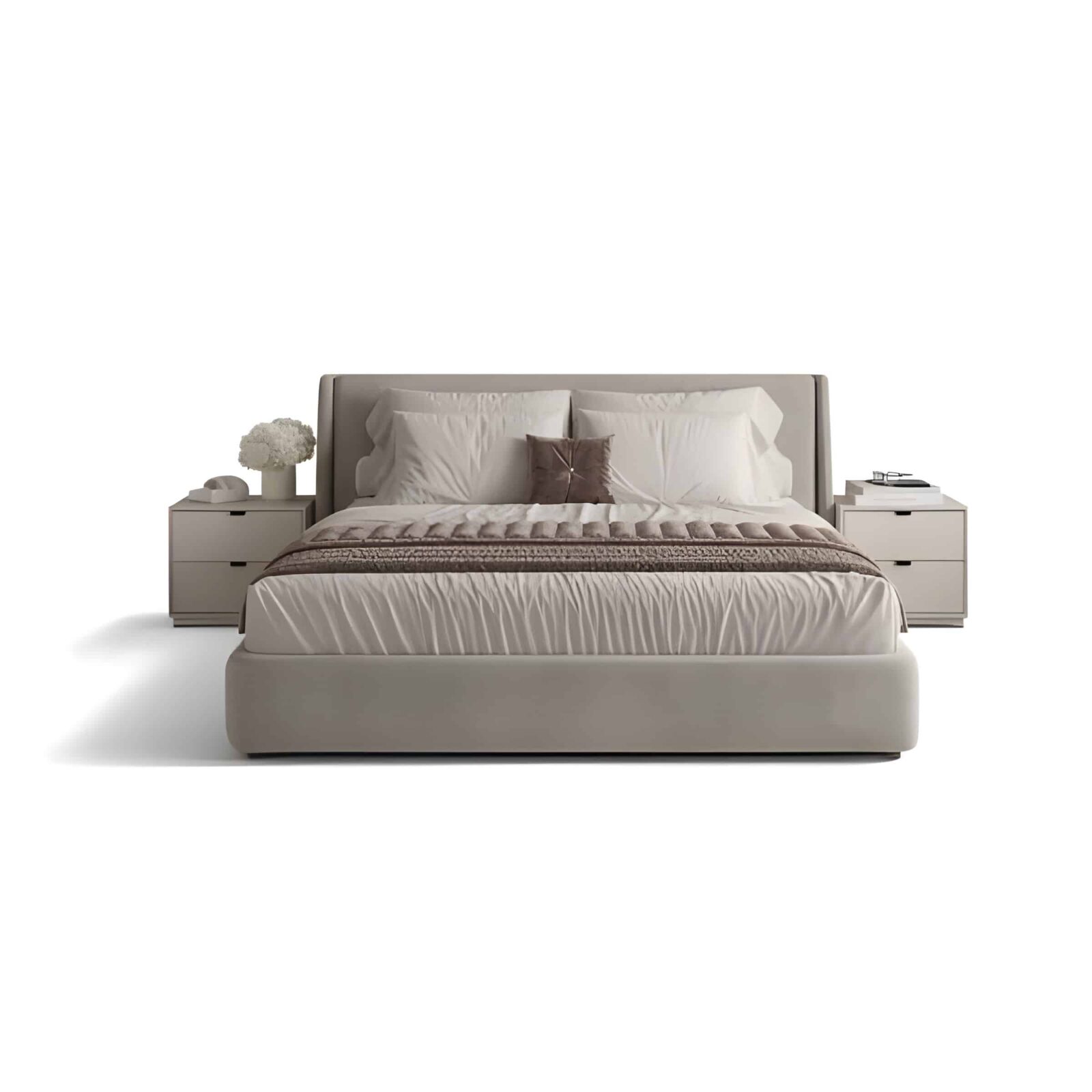 Bedroom set furniture finish and room styling view - image 53471