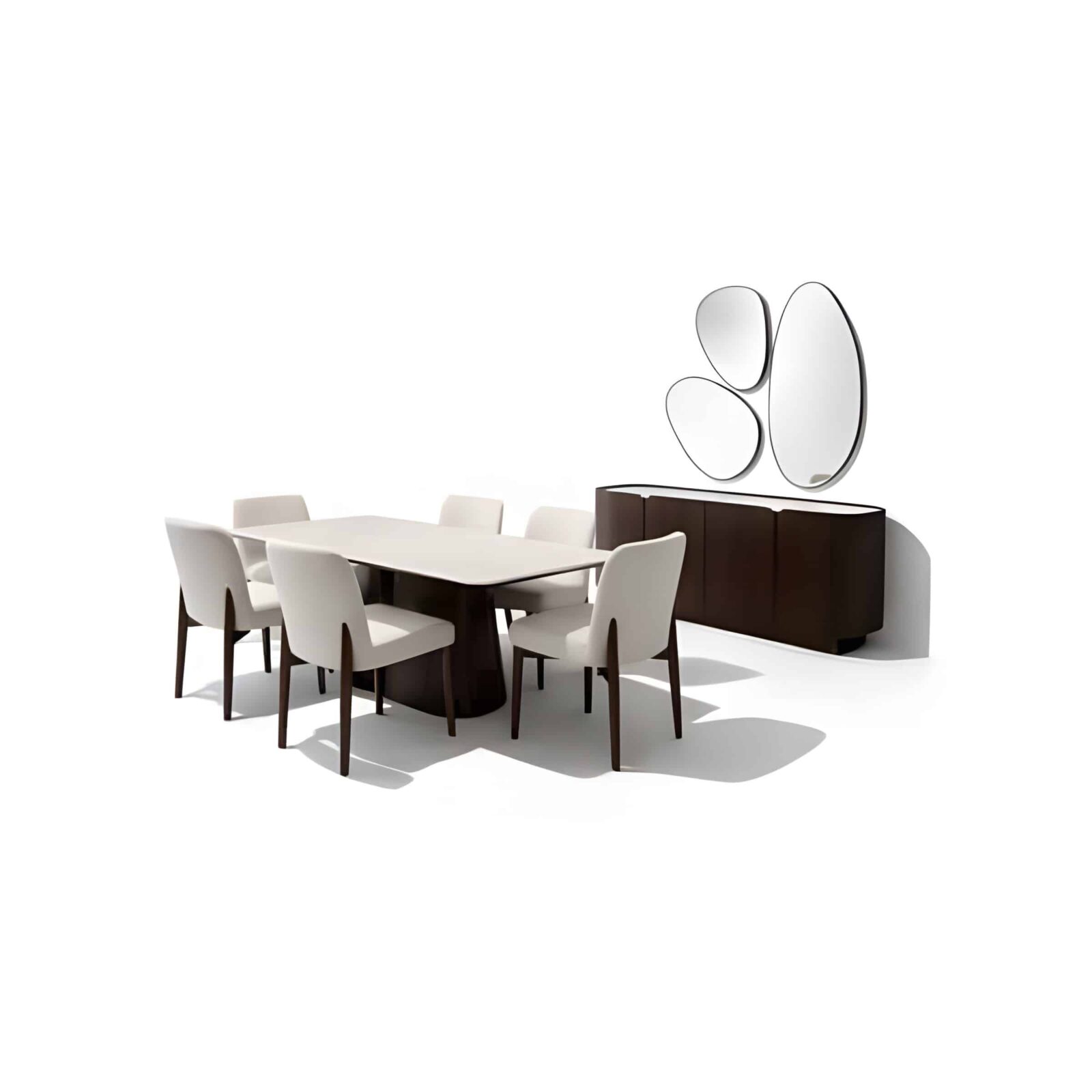 Tivon Dining Room Set main view for elegant dining spaces