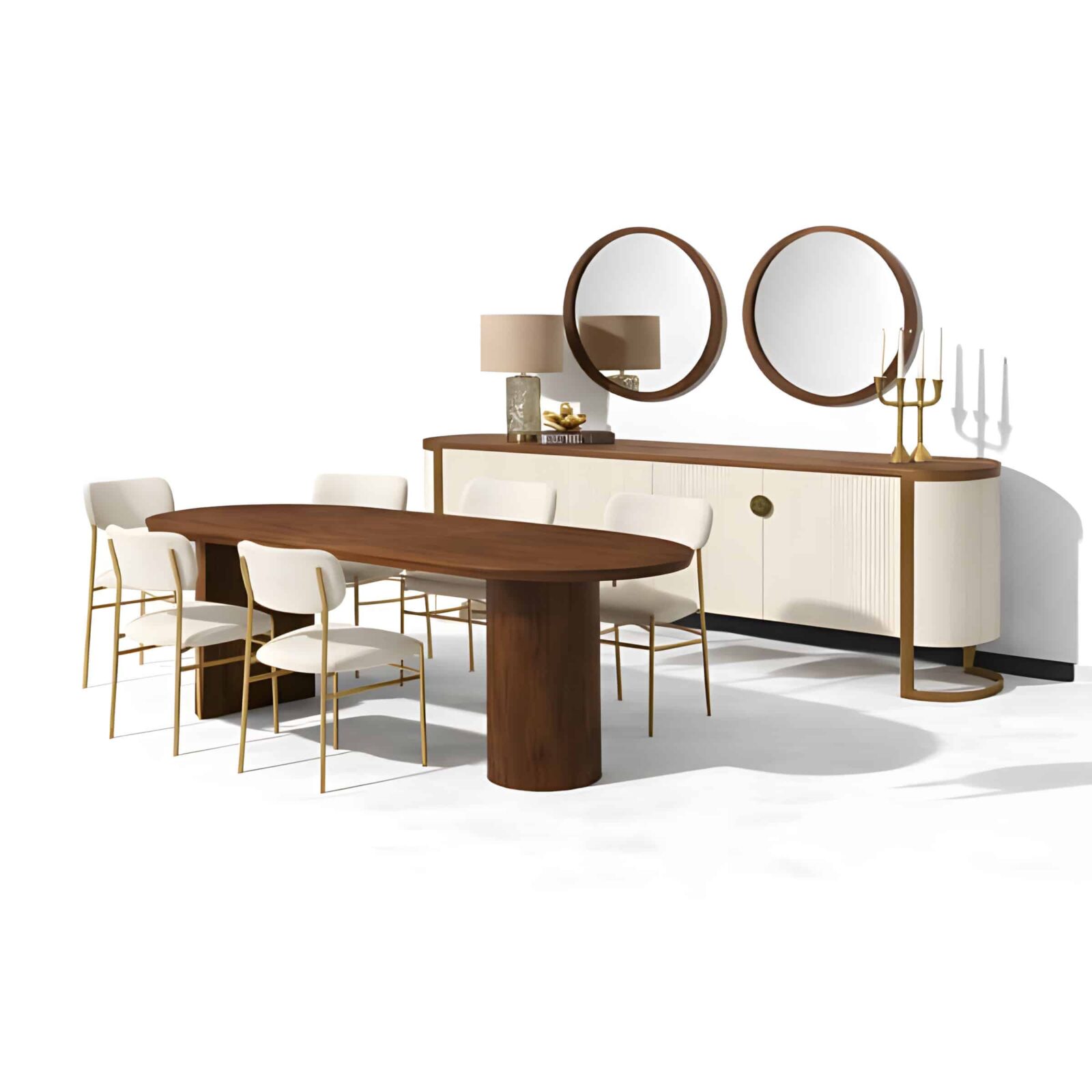 Parin Dining Room Set main view for elegant dining spaces