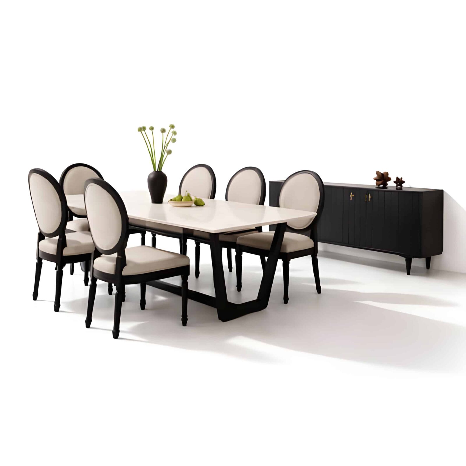 Kevia Dining Room Set main view for elegant dining spaces