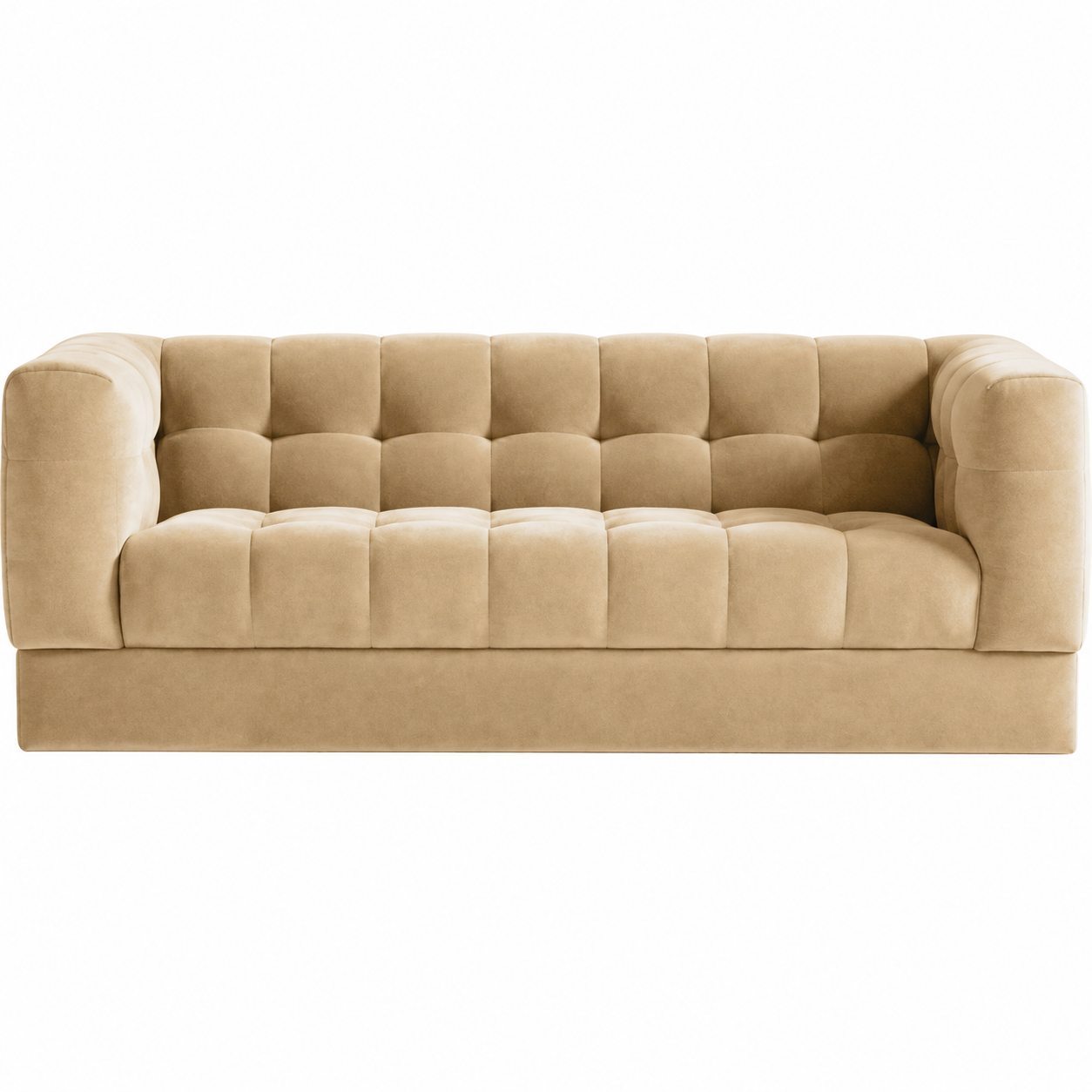 Aura Living Sofa front view for modern living room sofa furniture