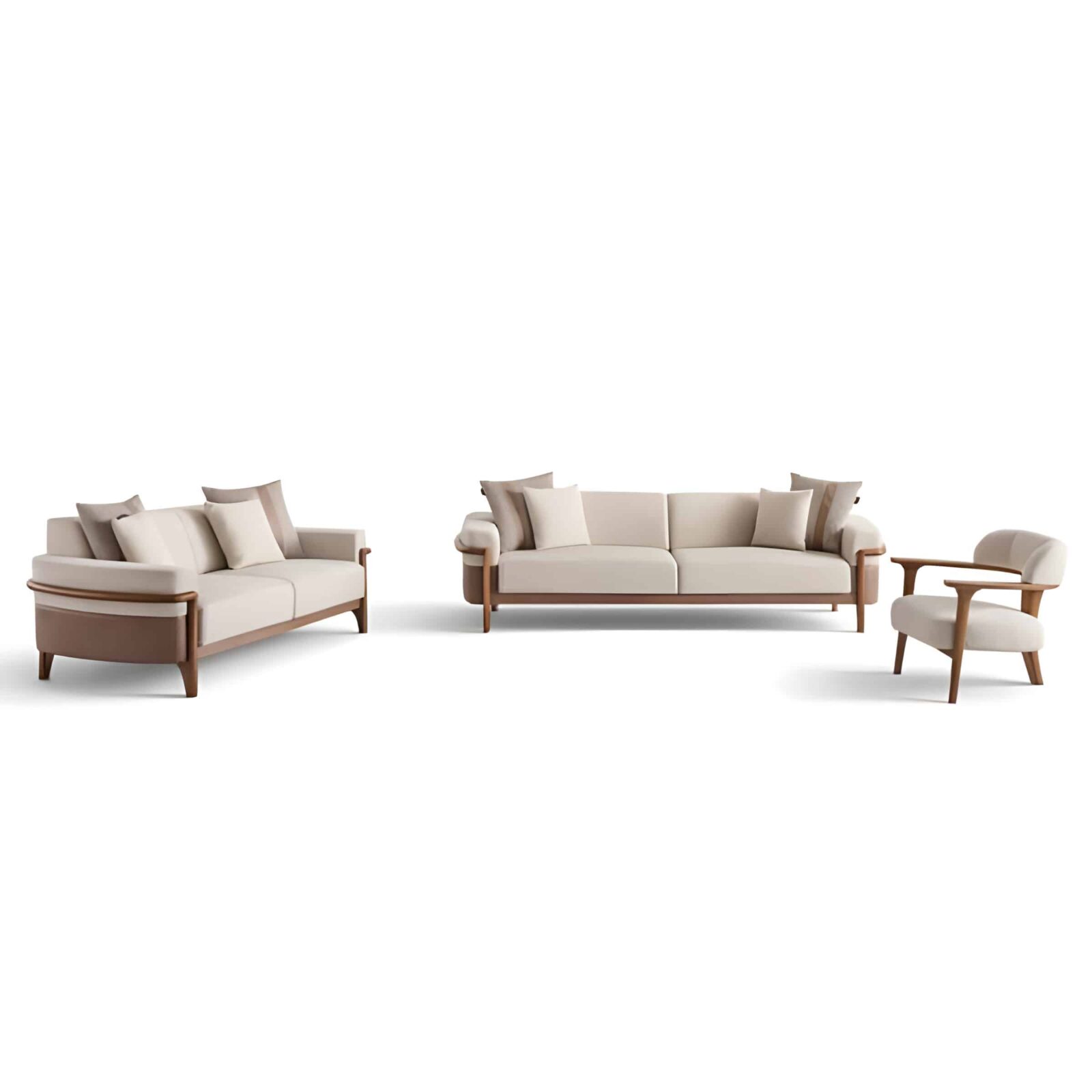 Rosa Living Sofa polished view for contemporary home layouts