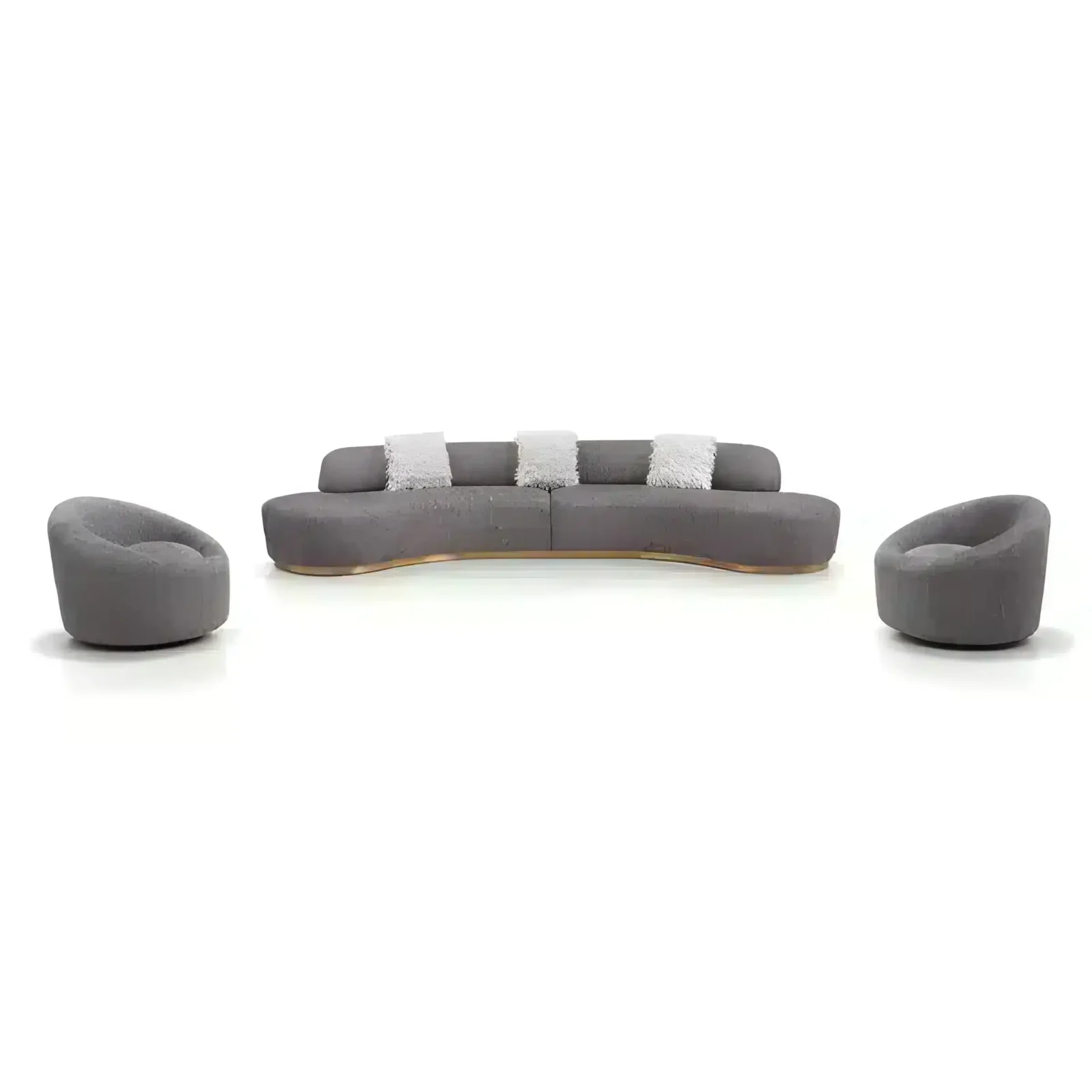 Nairo Living Sofa angled view for elegant home seating
